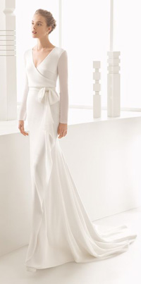 Royal Wedding trend-sleek, sculptural gowns